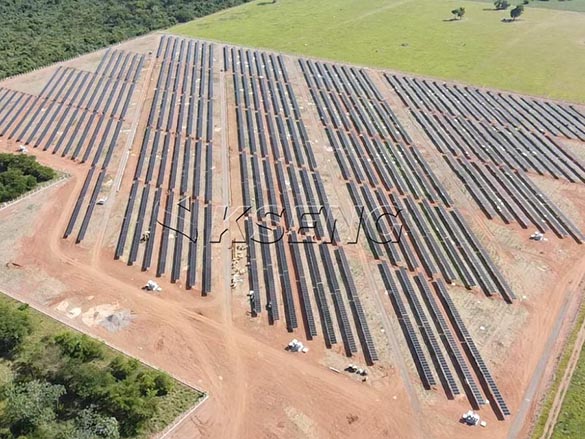 6.94MW-KST Solar Tracker 1P in Brazil