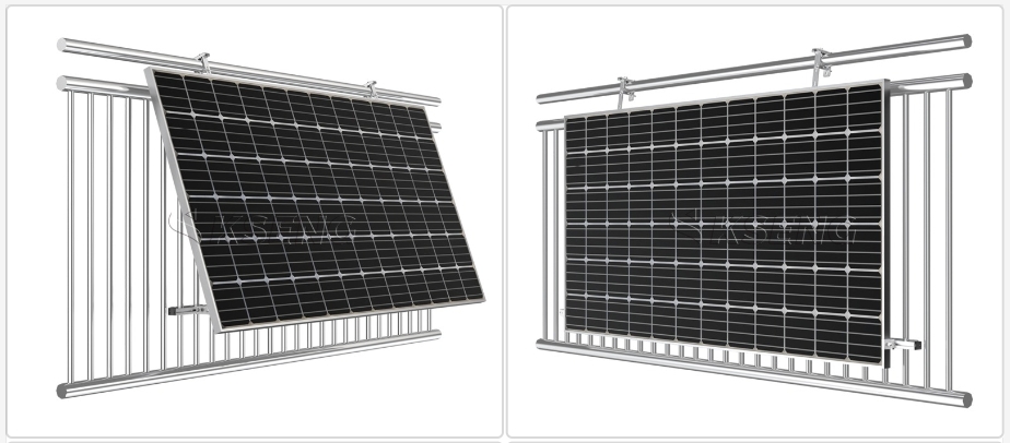 balcony solar mounting system