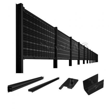 vertical solar mounting