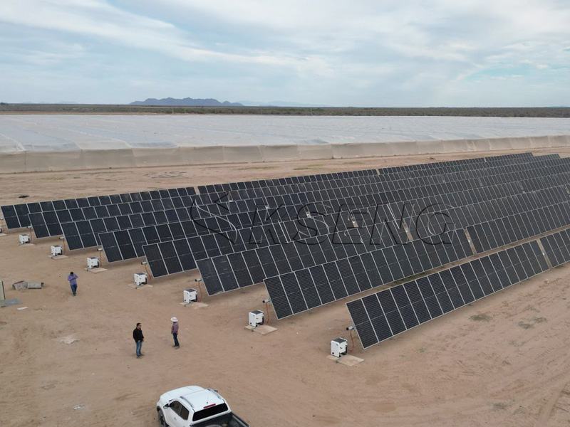 936.kW-KST Solar Tracker 1P in Mexico