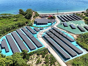 447KW-Ground Solar Mounting System in Japan