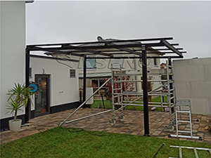 8KW-Solar Carport Mounting System in Germany