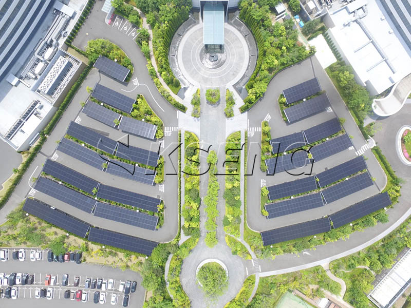 Kseng Solar Carport Structure Chosen for Multiple Projects in Japan