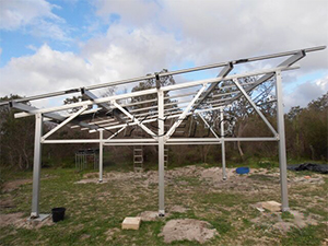 9KW-Solar Carport Mount System Project in Australia