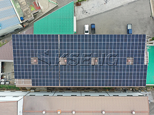 150KW-Solar Roof Mount Project in Korea