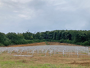 1023.5KW-Aluminum Solar Ground Mounting System in Japan