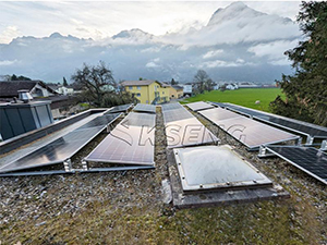 15KW-Solar Ballast Roof Mount Project in Switzerland